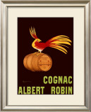 Albert Robin Cognac Framed Giclee Print by Leonetto Cappiello