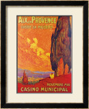 Aix en Provence Framed Giclee Print by M. Feguide
