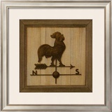 Girouette Coq Prints by Thierry Verger