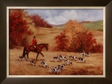 First Casting Framed Giclee Print by Susan Sponenberg