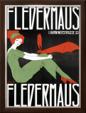 Fledermaus Framed Giclee Print by Fritz Langer