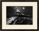 Tour Eiffel, Pleine Lune Prints by Antoine Carrara