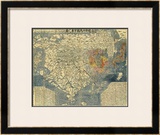 Nanzenbushu Bankoku Shoka No Zu, c.1710 Framed Giclee Print by Hotan 