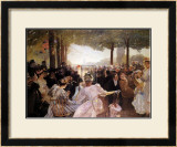 Avenue du Bois de Boulogne Poster by Albert Marie Dagnaux