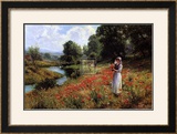 Flowers of the Field Print by Ernest Walbourn