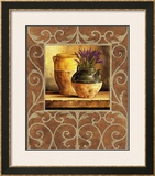 Vases with Lavender Prints by Andres Gonzales