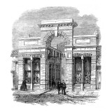 Entrance to the Agricultural Hall, Islington, 1862 Reproduction procédé giclée