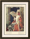 Flamenco Dancer in Exposition Poster Impressão giclée emoldurada