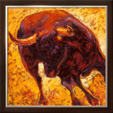 Bulls II Art by John Lopez