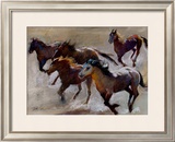 Catching the Wind Framed Giclee Print by Dawn Emerson