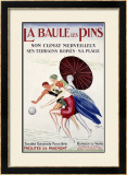 La Baule les Pins Framed Giclee Print by Leonetto Cappiello