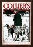 March Colliers Greyhound Framed Giclee Print