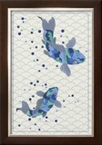 Playful Koi I Art by Rebecca Bruce Bryant