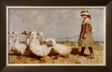 To Pastures New Art by Sir James Guthrie