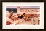 Love Votaries, 1891 Art by Sir Lawrence Alma-Tadema