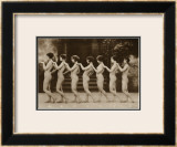Chorus Line Print by Albert Arthur Allen