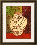 Lotus Pot I Print by Joyce Lieberman