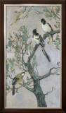 Magpies and Friends Prints by Jill Barton