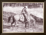 The Smith Fork Framed Giclee Print by Lorrie Beck