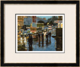 Edinburgh at Dusk Prints by Desmond O'hagan