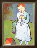 Child with a Dove, c.1901 Art by Pablo Picasso