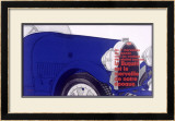 Bugatti Roadster Grill Framed Giclee Print