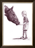 Matthew and Billy Framed Giclee Print by Lorrie Beck