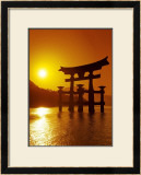 O-Torii Gate, Itsukushima Shrine, Japan Prints by Paul Thompson