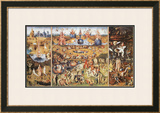 The Garden of Earthly Delights, 1504 Art by Hieronymus Bosch