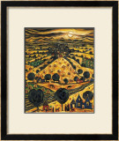 HARVEST MOON Limited Edition Framed Print by CHARLES MONTEITH WALKER