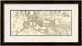 Theatrum Historicum, c.1705 Framed Giclee Print by Guillaume De Lisle
