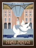 Milano Orient Express Framed Giclee Print by Pierre Fix-Masseau