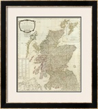 Composite: Scotland or North Britain, c.1790 Framed Giclee Print by Robert Campbell
