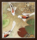Koi Fest I Limited Edition Framed Print by Aleah Koury