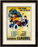 Carburateur Claudel Framed Giclee Print by Mich (Michel Liebeaux) 