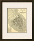 Charleston, South Carolina, c.1844 Framed Giclee Print by William Keenan