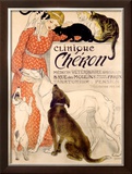 Clinique Cheron, c.1905 Framed Giclee Print by Théophile Alexandre Steinlen