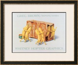 Banana Samba Art by Greg Brown