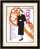 Ayn Rand Print by Jeanne Stevenson