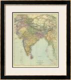 Composite: India, c.1901 Framed Giclee Print by Edward Stanford