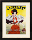 L'Excellent Framed Giclee Print by Georges Meunier