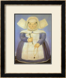 Mother Superior Prints by Fernando Botero