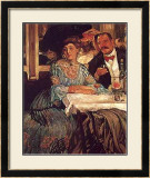 Chez Mouquin Posters by William Glackens