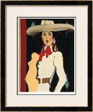 Viva La Charra Limited Edition Framed Print by Kathy Sosa