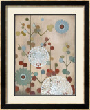 Mod Blossom Poster by Sally Bennett Baxley