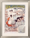Farine Lactee Fourragere Framed Giclee Print