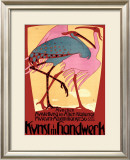 Arts and Crafts Exhibit, Munich Framed Giclee Print by Bruno Paul