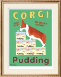 Corgi Pudding Impressão emoldurada de edição limitada por Ken Bailey Corgi Pudding Impressão emoldurada de edição limitada por Ken Bailey