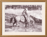 The Smith Fork Framed Giclee Print by Lorrie Beck