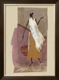 Woman with a Basket Posters by Charlotte Derain